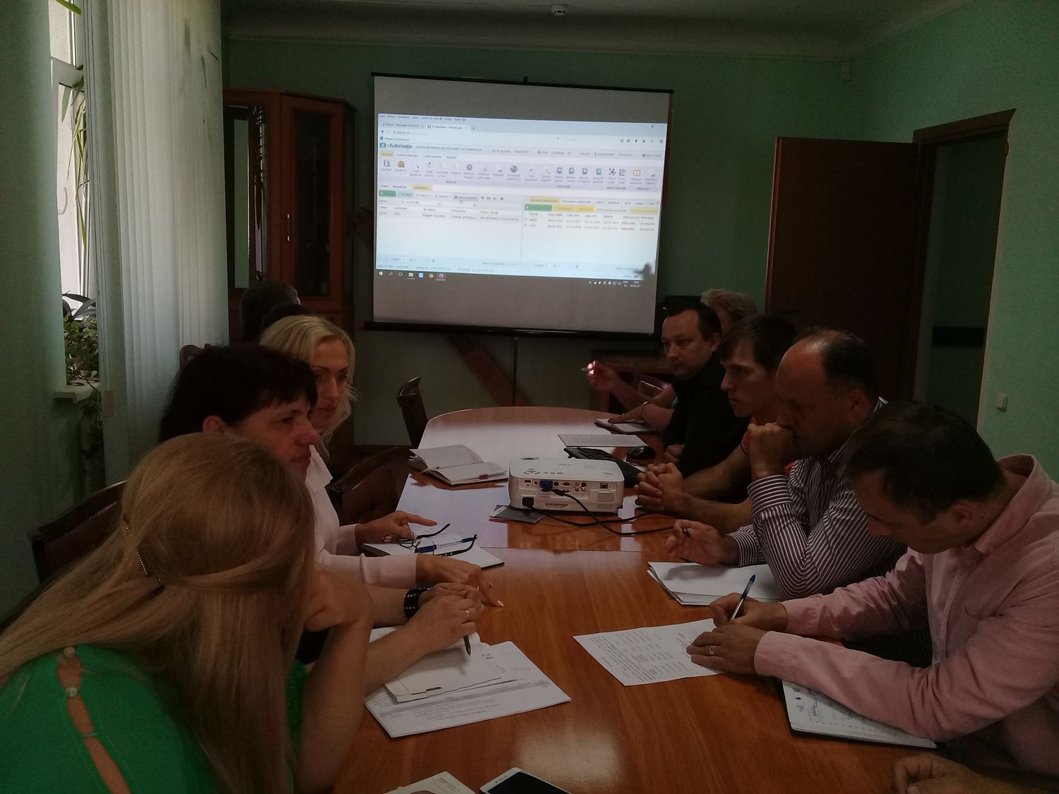 Ședința de lucru privind implementarea Sistemului electronic de evidență a activităților de comerț în cadrul preturilor de sector