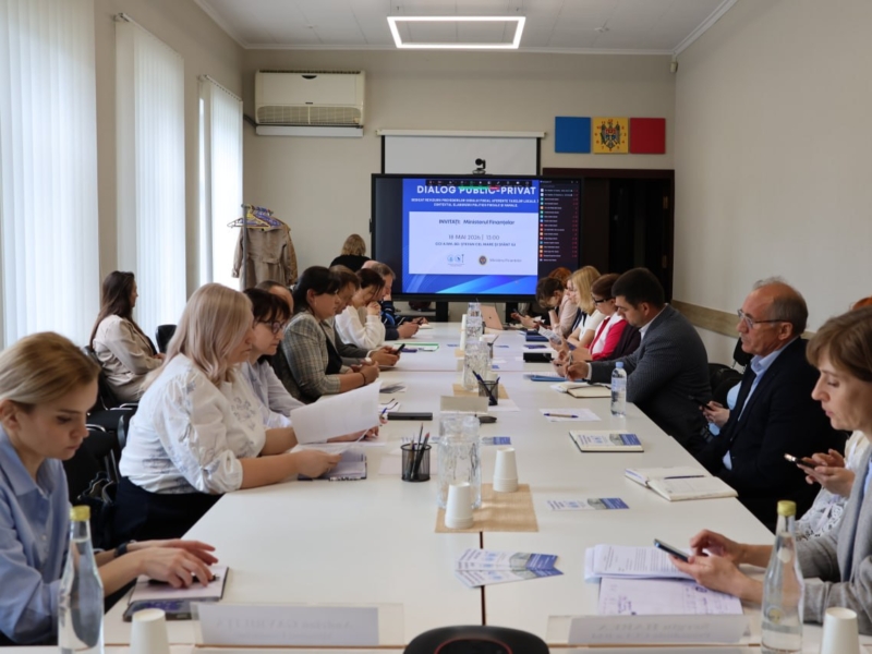 Dialog public–privat organizat de Camera de Comerț și Industrie a Republicii Moldova