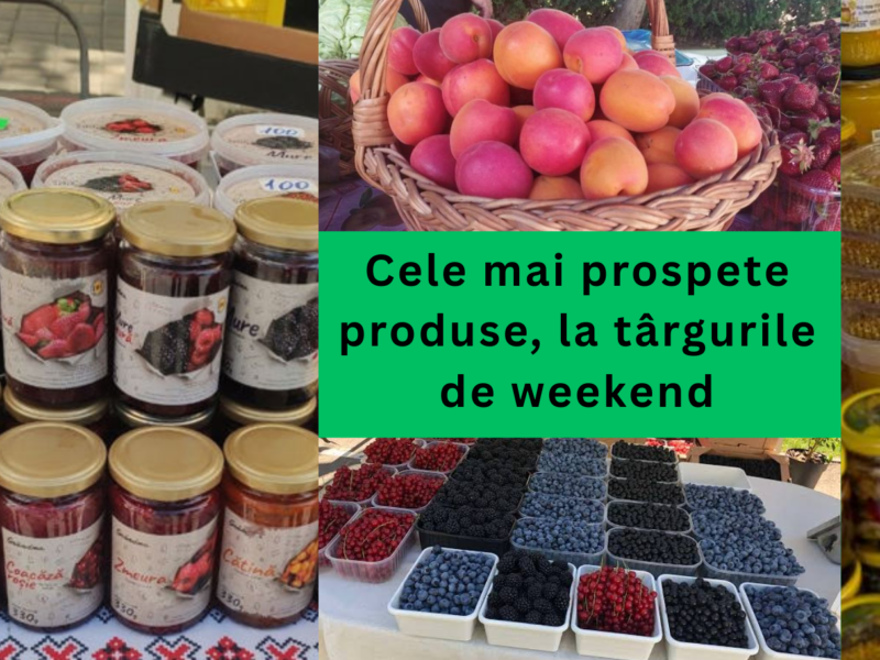 Târguri cu produse autohtone și evenimente desfășurate în sectoarele capitalei, în weekendul: 03-05 iunie 2026