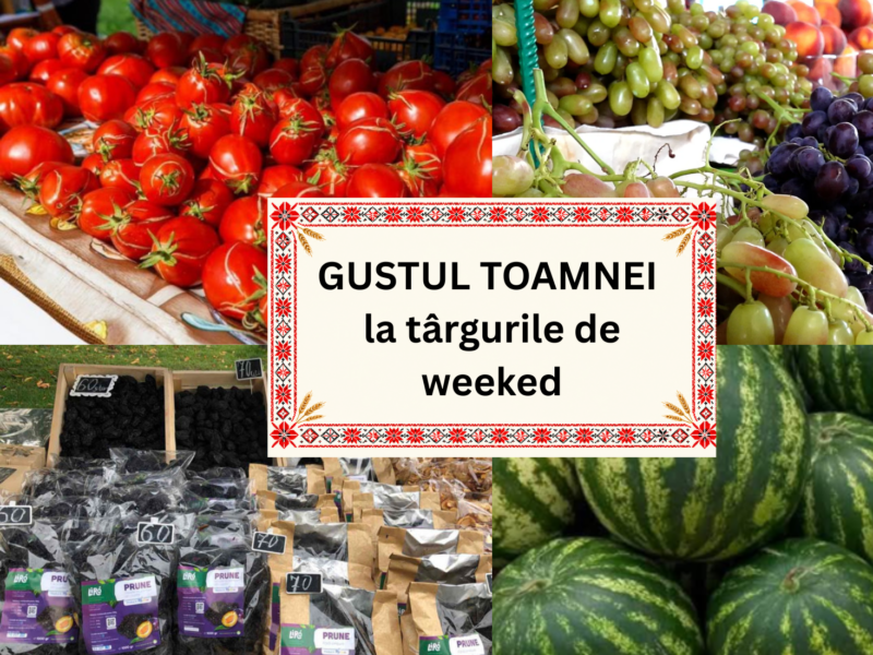 Târguri cu produse autohtone în sectoarele capitalei, în perioada 19-20 septembrie 2026